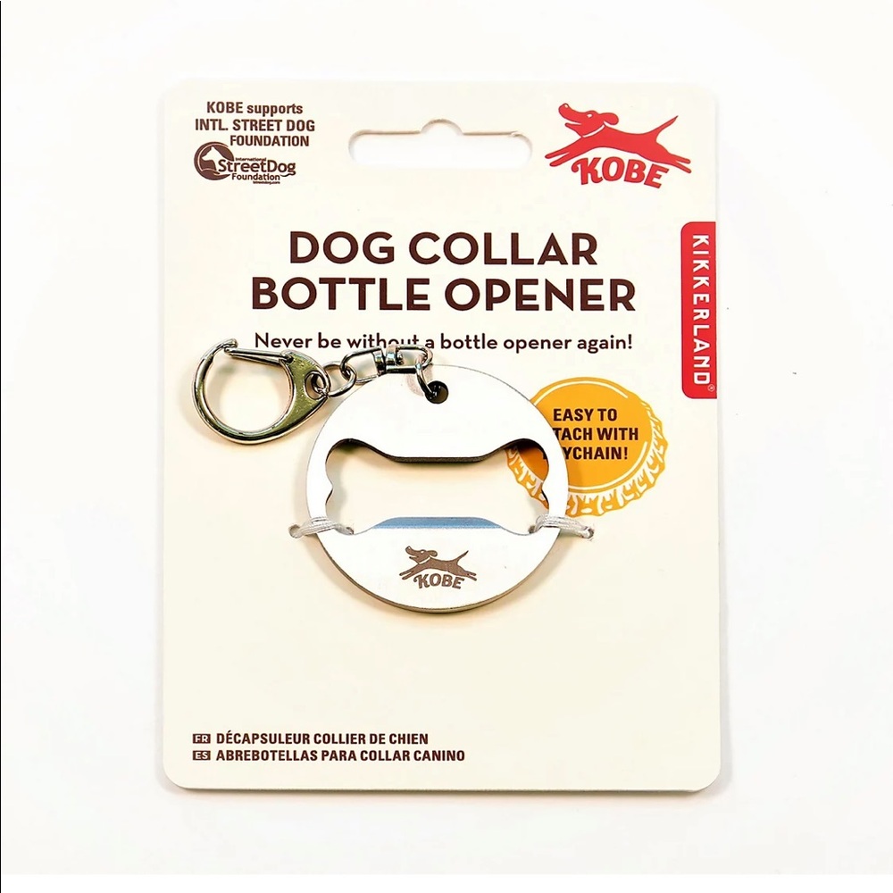 Dog Collar / Keychain Bottle Opener nwt